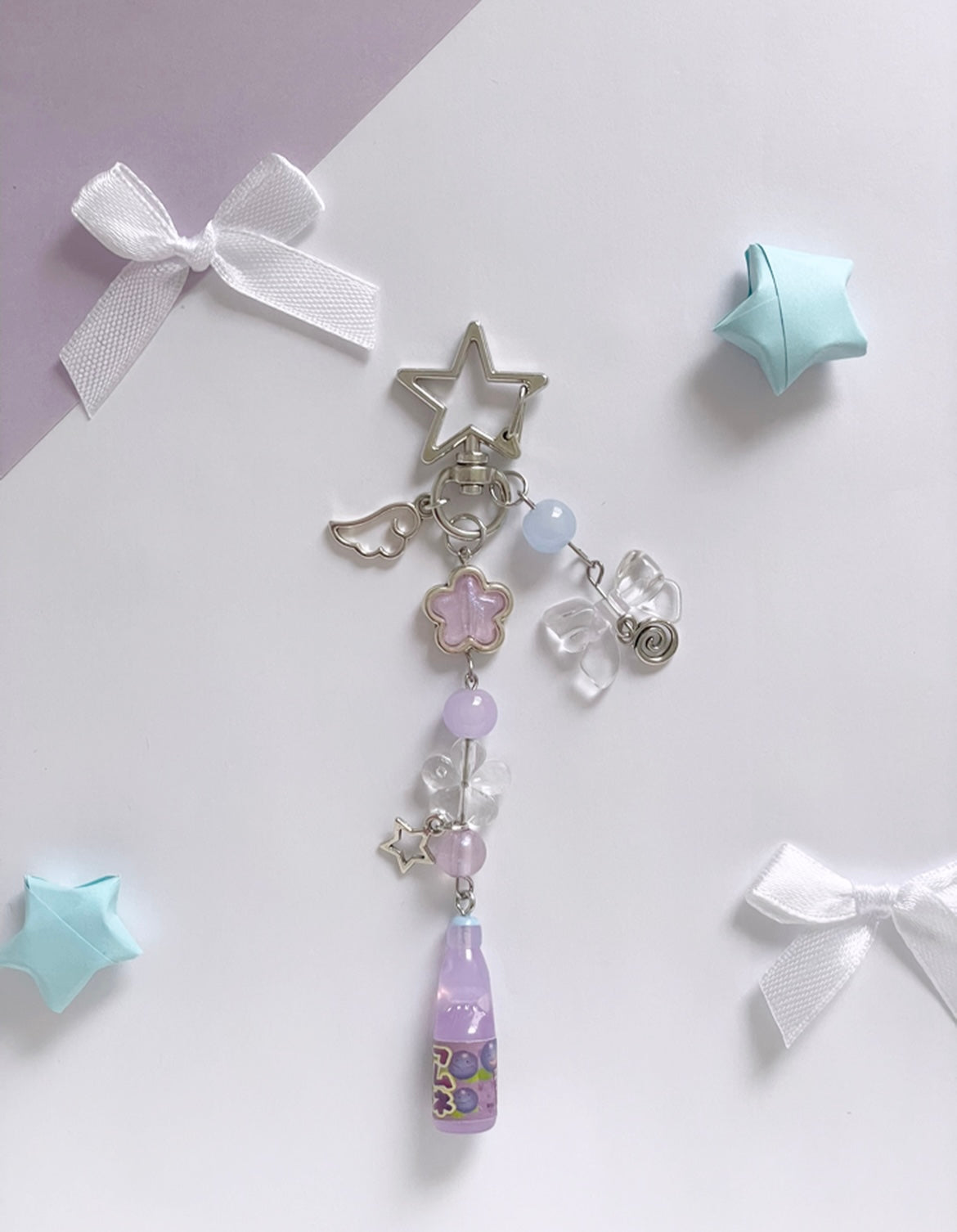 ramune keychain